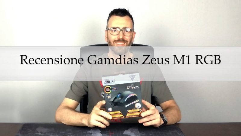 recensione gamdias zeus m1 rgb